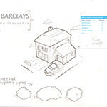 Concept Work - Barclays - Sketch 1